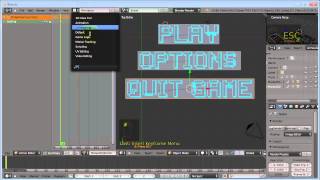 BGE- Menu tutorial with custom text and background music