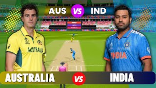 Live IND Vs AUS Match Score | Live Cricket Match Today | IND vs AUS live 1st innings #livescore