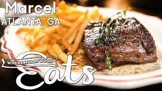 Where Old Hollywood Meets The New: Atlanta's Marcel | Where Hollywood Eats | THR