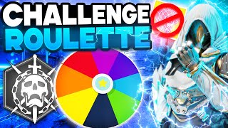This Challenge Was My Worst Nightmare I Challenge Roulette (Destiny 2)