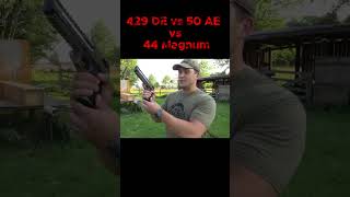 Desert Eagle 429 DE vs 50 AE vs 44 Magnum | Desert Eagle Bullets comparison #viralshorts #viral