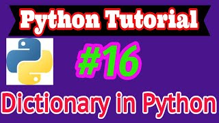Python Tutorial in Hindi #16: Using dictionary in Python
