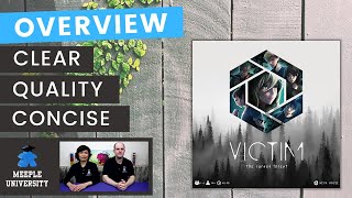 Victim the Cursed Forest Board Game - A Kickstarter Rules Overview