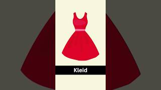 ein rotes Kleid! #deutschlernen