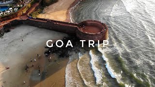 Aguada Fort Goa | North Goa | Drone Video 4K | Places to Visit | BackPacker Chandan