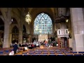 Sloane Square Choral Society Warm Up, Holy Trinity Sloane Square, London