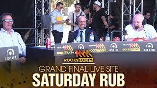 Saturday Rub Grand Final | Chris Judd, Daisy Thomas, Brian Taylor | Triple M Footy