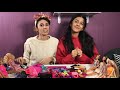 barbie combination challenge with youtubers dila kent