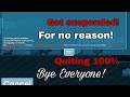 Got Suspended For No Reason (Quiting) - Growtopia