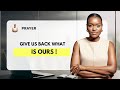 Prayer : Freedom Friday