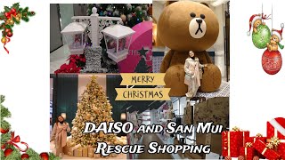 RESCUE DAISO AND SAN MUI MACAU | RUSH SHOPPING | NAGHINGI NG TWENTY DOLLAR | VLOGMAS DAY 21 🎄