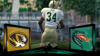 NCAA Football 14 UAB Blazers Dynasty- Year 9 Game 7 vs Missouri Tigers