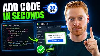 How to Embed Custom Code in GoHighLevel (HTML & JS – Step-By-Step)