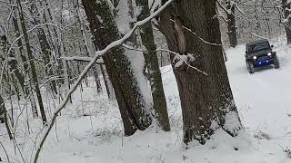 Yankee Springs in the Wintertime, Part 2 - Dagget Lake and Sager Rd.