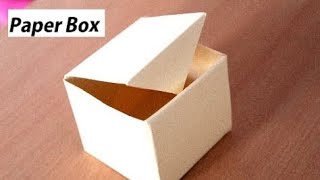 DIY - Crafts And KutirDIY - How To Make Paper Box That Opens And Closes | Paper Gift Box Origami