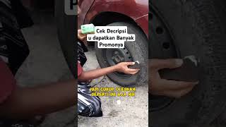 Rahasia Tempat Semir Cucian Mobil.! Semir Ban Premium Jadi Hitam Mengkilap Anti Debu dan Tahan lama