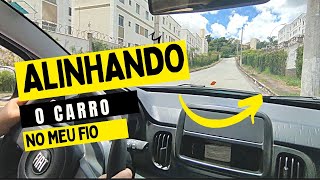 Como ALINHAR o carro no meio fio ( Auto aulas #14 )