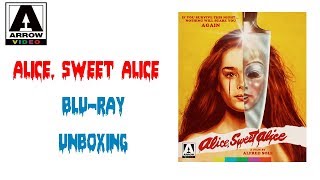 Alice, Sweet Alice (1976) ARROW VIDEO Blu-ray unboxing