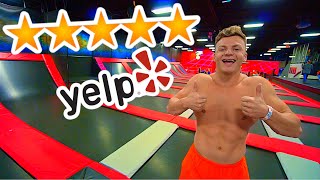 FLIPPING AT THE BEST REVIEWED TRAMPOLINE PARK IN THE WORLD!