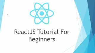 ReactJS \ React JS Tutorial For Beginners - #1 - Getting Started