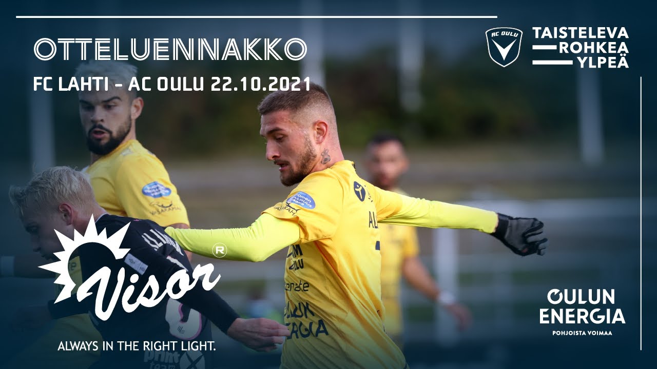 Visor Otteluennakko: AC Oulu Kohtaa FC Lahden Haastajasarjan ...