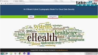 An Efficient Hybrid Cryptography Model For Cloud Security | Cloud Computing Projects | Java Projects