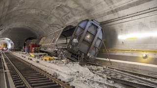 Le tunnel ferroviaire du Saint-Gothard rouvre lundi, après un an de travaux