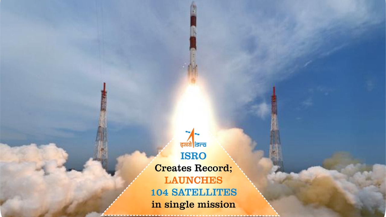 ISRO Sets World Record | Successfully Launch 104 Satellites | PSLV C37 ...