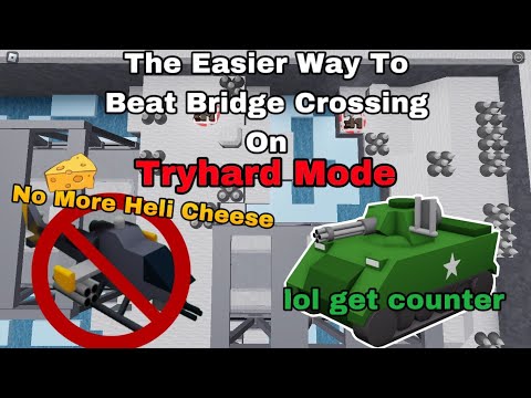 The Easier Way To Beat Bridge Crossing On Tryhard Mode  Roblox Noobs In Combat