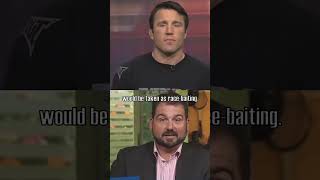 Chael Sonnen Roasts Reporter for Race-Baiting Question!
