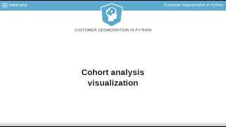 Python Tutorial: Cohort analysis visualization