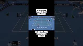 Andy Murray Loses To Daniil Medvedev
