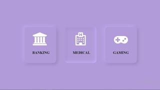 Neumorphism card hover effects using html and css