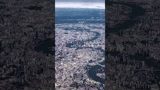 航拍中国最大城市之一：上海One of the largest cities in China through aerial photography: Shanghai