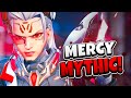 Mercy Mythic Skin Showcase! | Voicelines, Cosmetics, etc.