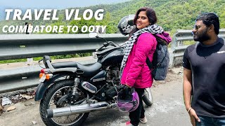 Ooty Road Trip via Kotagiri Travel VLOG in Tamil ❤️| Royal Enfield | Evlo Thadaigal Nama Porakula 😱