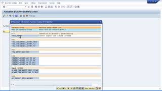 12 Learn SAP ABAP Modularizing Programs Function Modules Part 1