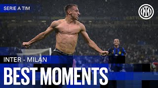 INTER 5-1 MILAN | BEST MOMENTS | PITCHSIDE HIGHLIGHTS 👀⚫🔵