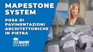 Posa di Pavimentazioni Architettoniche in Pietra | Mapestone System