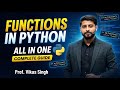 Functions In Python | All In One video of Functions in Python | Python Tutorial By Vikas Singh