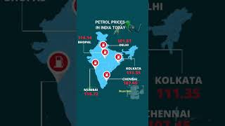 Fuel Price Hike | What Are The Petrol & Diesel Prices For Today? | Latest Updates  #Shorts