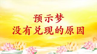 卢台长【节目录音】预示梦没有兑现的原因