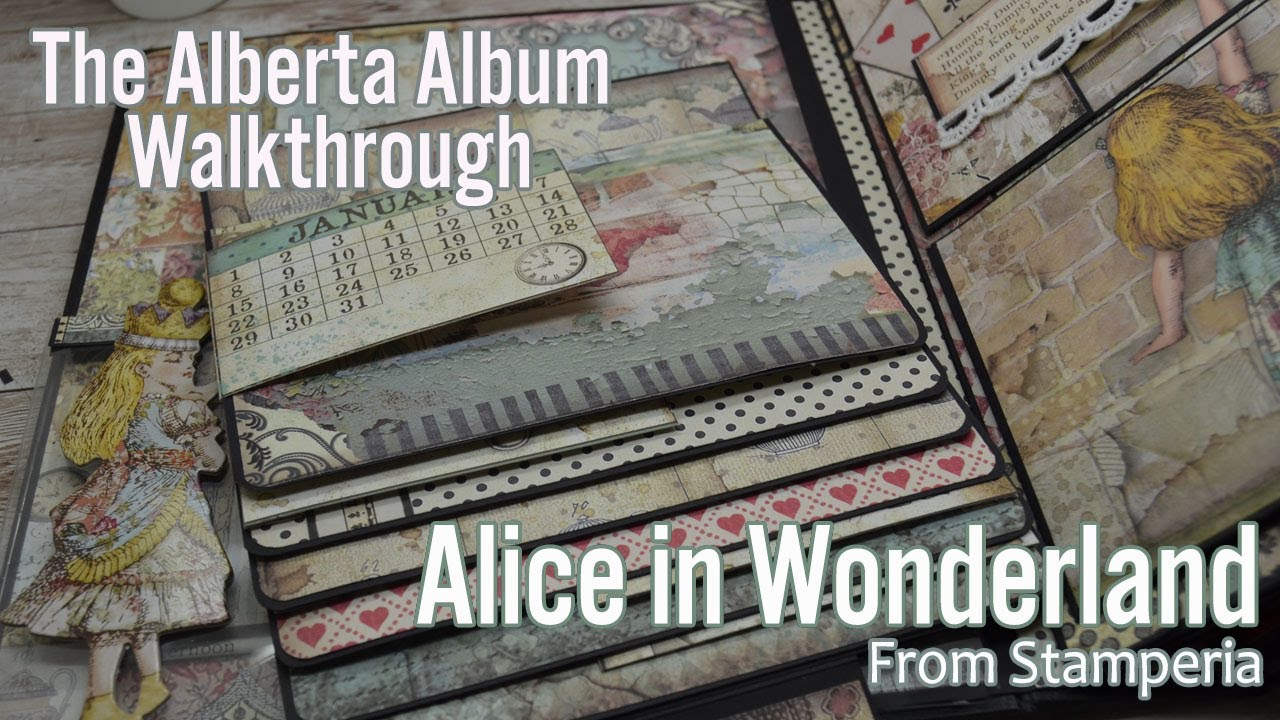 Alice In Wonderland Folio Album Youtube