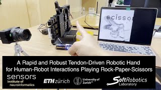 Dextra Hand: A rapid, robust, and cheap tendon-driven hand for playing rock-scissors-paper