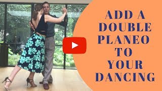 Simple, sensual and smooth: how to do a double planeo (tango steps)