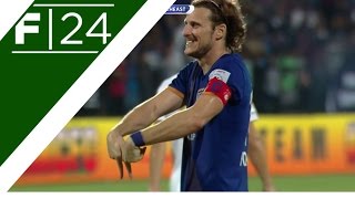 Forlan scores his first ISL goal