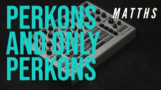 The Perkons HD01 - The best drum machine out there?