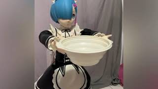 Bowl... Rem (レム) robot 雷姆機器人 rezero  created by Ming-Tsung-Hung