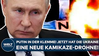 UKRAINE-KRIEG: Wladimir Putin in der Klemme! Jetzt haben die Ukrainer eine neue Kamikaze-Drohne