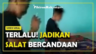 Merokok sambil Salat, Warganet Geram karena Anggap Telah Jadikan Ibadah sebagai Bahan Bercandaan